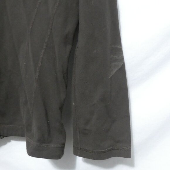 LULULEMON | medium | Brown Zip-Up Exercise - Fitness - Workout Jacket - Pockets - Picture 14 of 15